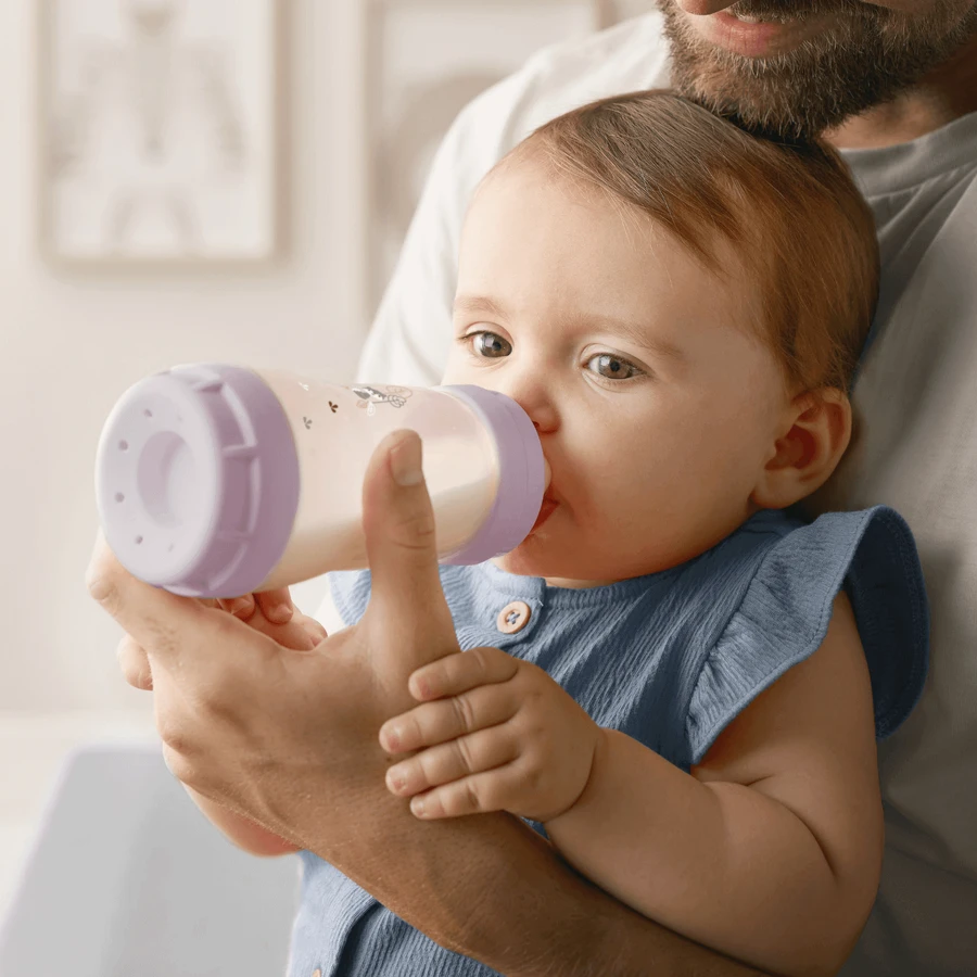 MAM Perfect Start Anti-Colic, пляшечка проти кольок, з силіконовою соскою, Planet Love, для дівчаток, від 4 місяців, 320 мл: ціни та характеристики