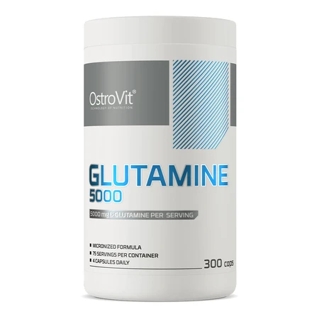 OstroVit Glutamine 5000, 300 капсул: ціни та характеристики