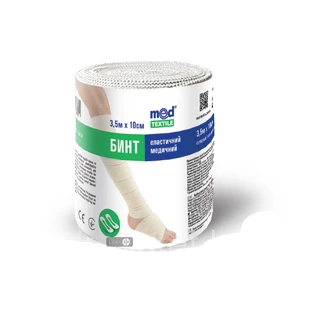 Бинт еластичний медичний medtextile середньої розтяжності 3,5 м х 10 см