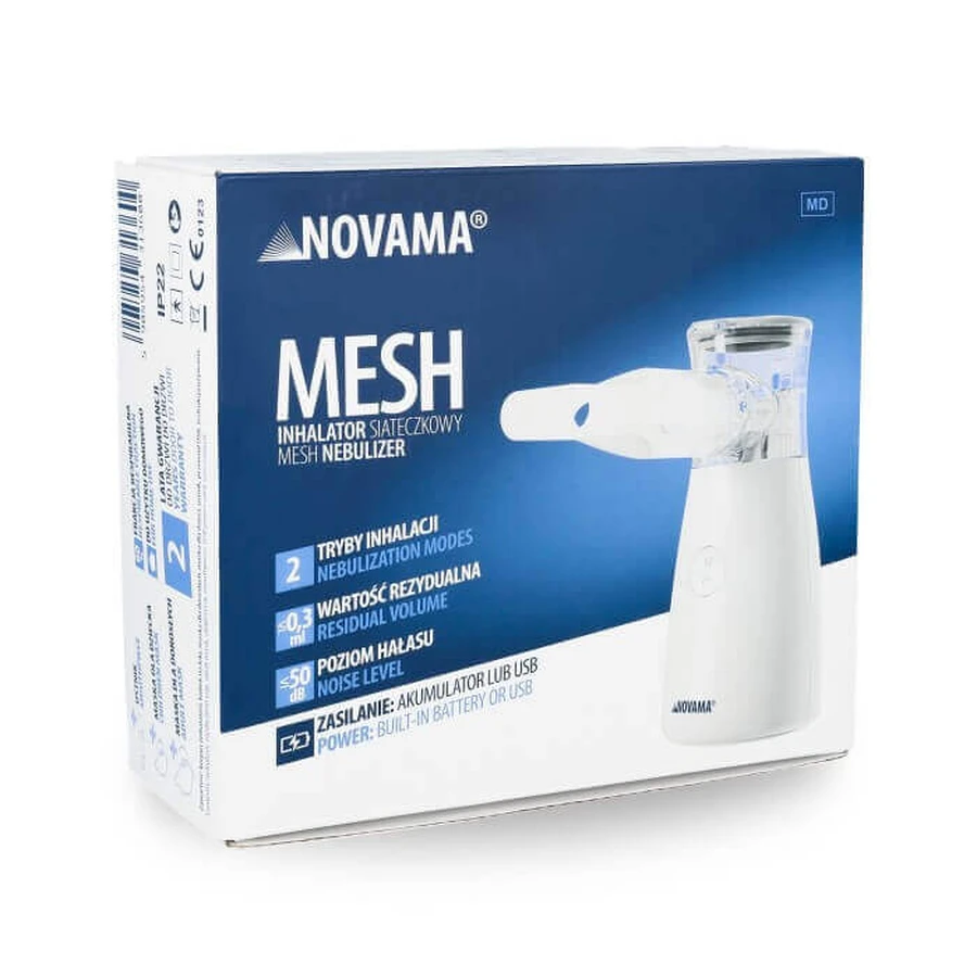 Novama Mesh, сітчастий інгалятор: ціни та характеристики