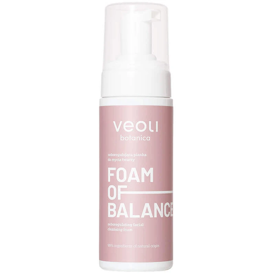 Veoli Botanica Foam Of Balance, себорегулирующая очищающая пенка для лица, 150 мл: цены и характеристики
