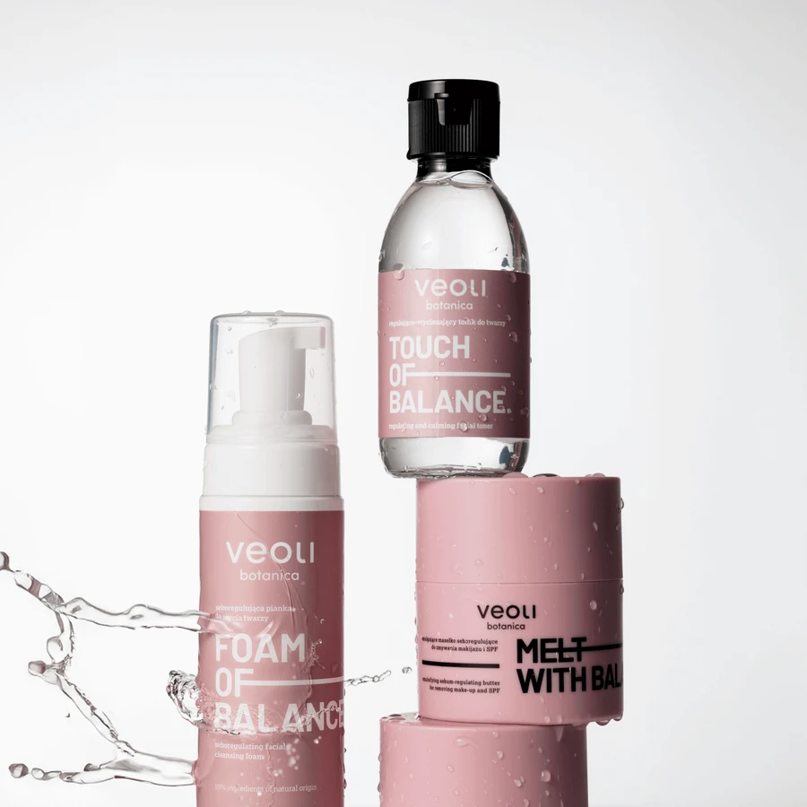 Veoli Botanica Foam Of Balance, себорегулирующая очищающая пенка для лица, 150 мл: цены и характеристики