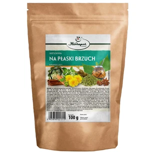 Herbapol Mieszanka Na Płaski Brzuch, травяной чай, 100 г