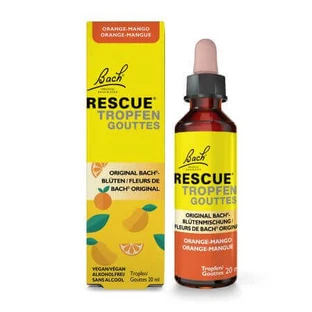 Дитячі краплі Rescue Kids, Манго та апельсин, 10 мл, Rescue Remedy