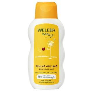Weleda Calendula, розслабляючий крем для дитячої ванночки з календулою, з 1-го дня, 200 мл