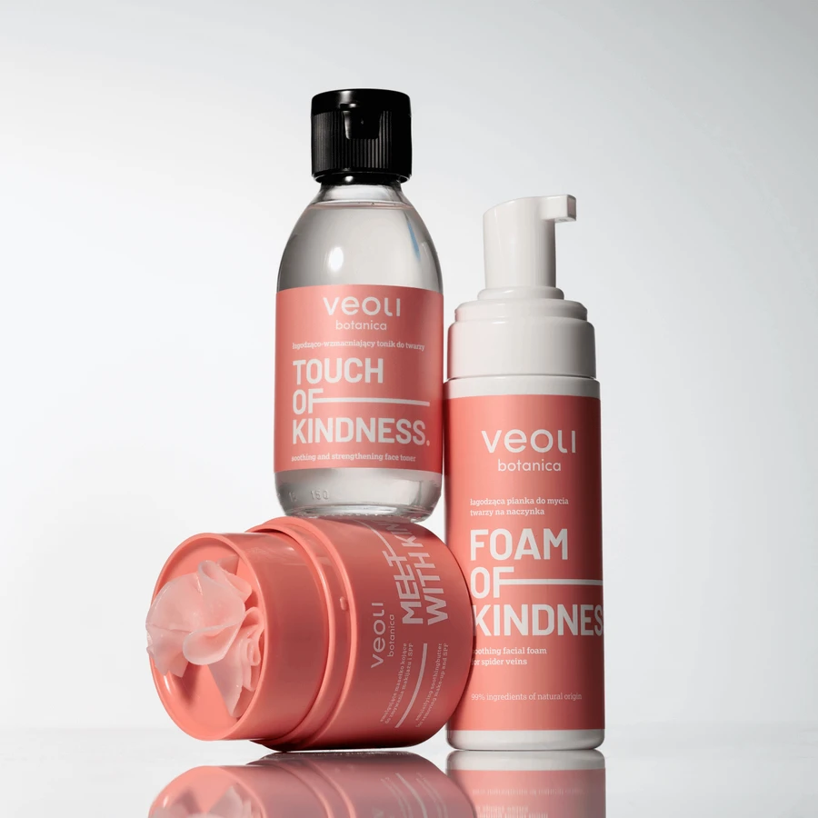 Veoli Botanica Melt With Kindness, эмульгирующее успокаивающее масло для снятия макияжа, сосудистая кожа, 40 г: цены и характеристики