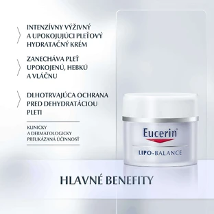 Eucerin Lipo-Balance Интенсивный питательный крем 50 мл