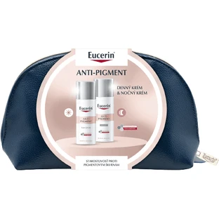 Eucerin Christmas Bag Антипігментний денний крем + нічний крем 2 шт