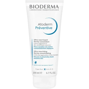 Bioderma Atoderm Préventive питательный крем для младенцев, склонных к атопии 200 мл