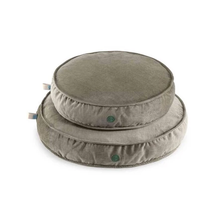 Harley & Cho (Харлі енд Чо) Memory Foam Island - Круглий лежак-подушка для собак та котів, 85 см (Оливковий: ціни та характеристики
