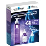 Набор La Roche-Posay Mela B3: Гель-микропилинг, очищающий, 200 мл + сыворотка-концентрат, 30 мл + подарок