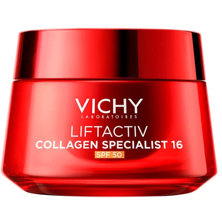 Крем Vichy Liftactiv Collagen Specialist 16, SPF50+, антивіковий з ко-болдинговою технологією, 50 мл: ціни та характеристики