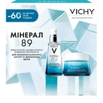 Набір Vichy Mineral 89, 8 Березня 2026: Гель-бустер, 50 мл + Крем для обличчя, зволожувальний, 50 мл: ціни та характеристики