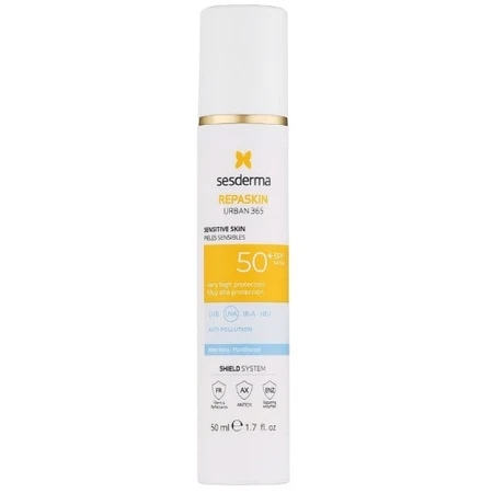 Солнцезащитный крем для чувствительной кожи Sesderma Repaskin Urban 365 Sensitive SPF50+, 50 мл: цены и характеристики