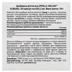 Биотин + Аминокислоты Perla Helsa капсулы, №30: цены и характеристики