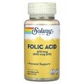 Фолиевая кислота Solaray Folic Acid 470 мкг (800 мкг DFE), вег. капсулы, №100