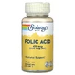 Фолиевая кислота Solaray Folic Acid 470 мкг  (800 мкг DFE), вег. капсулы, №100