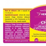 Herbagetica Chaga x 60cps: цены и характеристики
