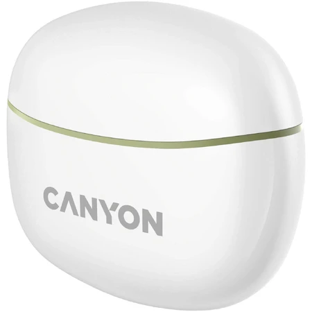 Наушники Canyon TWS-5 BT с микрофоном, оливковый: цены и характеристики