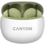 Наушники Canyon TWS-5 BT с микрофоном, оливковый: цены и характеристики