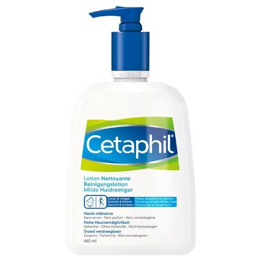 Cetaphil очищающее молочко 460 мл: цены и характеристики