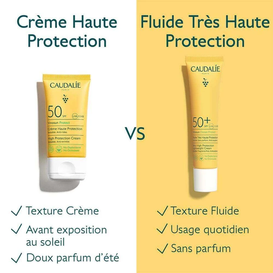 Caudalie Vinosun High Protection Cream SPF50 50ml: цены и характеристики