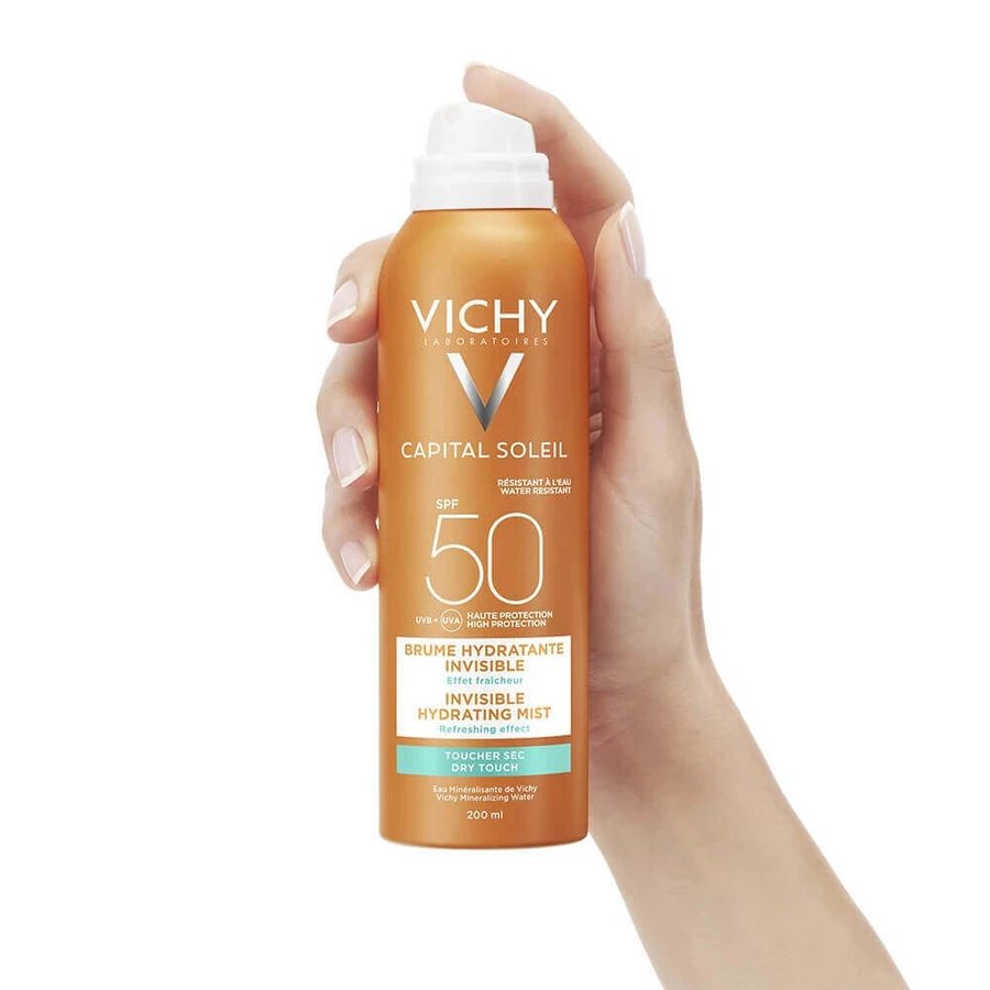 Vichy Capital Soleil Невидимый увлажняющий мист SPF50 200 мл + молочко после загара 100 мл бесплатно Capital Soleil Vichy Невидимый увлажняющий мист SPF50 200 мл + молочко после загара 100 мл бесплатно: цены и характеристики