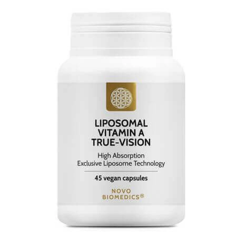 Липосомальный витамин А True-Vision, 45 капсул, Novo Biomedics: цены и характеристики