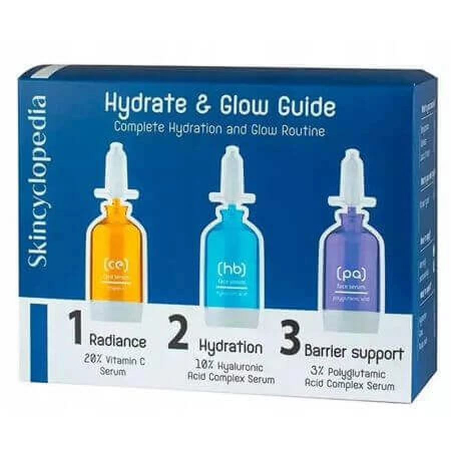 Hydrate Guide Skin Moisturising Set 3x15 мл, Skincyclopedia: цены и характеристики
