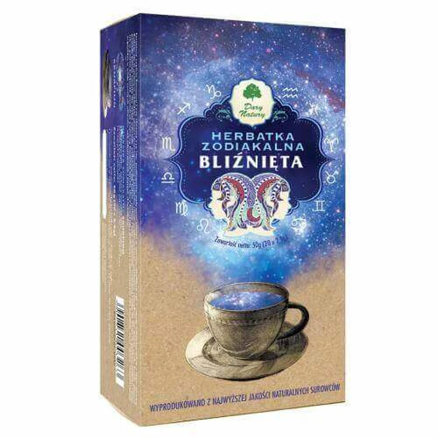 Чай DARY NATURY Зодіакальні Близнюки, 20 пакетиків: ціни та характеристики