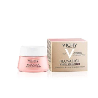 VICHY NEOVADIOL Rose Platinium Eye Pink Anti-Puffiness&Wrinkle Care, 15 мл