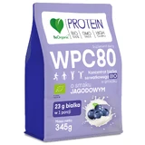 BeOrganic WPC 80, концентрат сироваткового протеїну Bio, ягідний смак, 345 г