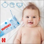Huggies Pure, вологі серветки, 56 шт.: ціни та характеристики