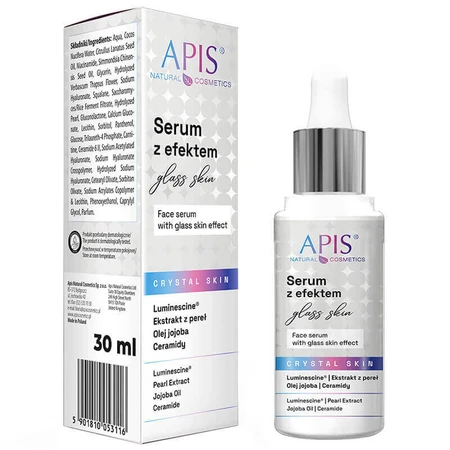Apis Crystal Skin, сироватка з ефектом скляної шкіри, 30 мл: ціни та характеристики