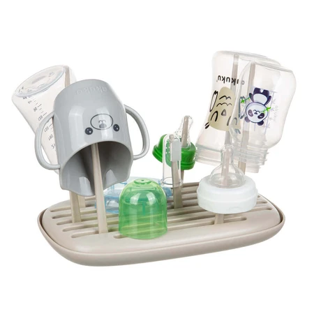 AKUKU, складна сушарка для пляшок та аксесуарів, бежева, 1 шт.: ціни та характеристики