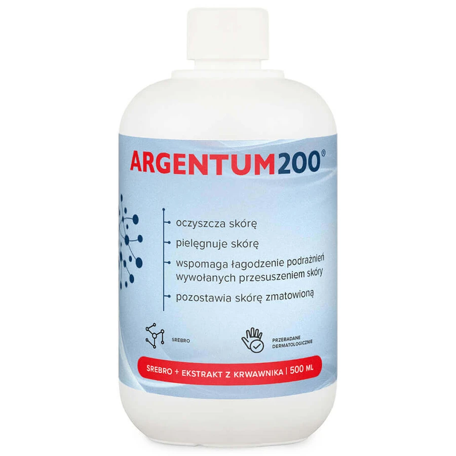 Aura Herbals Argentum200, срібло, тонік, 500 мл: ціни та характеристики