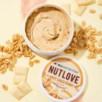 Allnutrition Nutlove White Choco Арахіс, молочно-горіховий крем з гімалайською сіллю, без додавання цукру, 500 г: ціни та характеристики