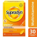 Supradyn Energy, мультивитамины и коэнзим Q10, 2х30 таблеток в пленочной оболочке, Bayer: цены и характеристики