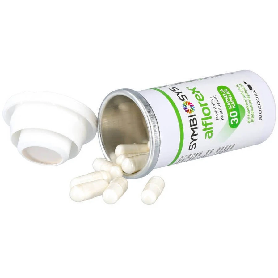 Симбиосис Алфлорекс Biocodex Symbiosys Alflorex, 30 капсул: цены и характеристики