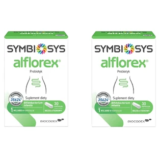 Симбіосис Алфлорекс Biocodex Symbiosys Alflorex, 2 упаковки по 30 капсул
