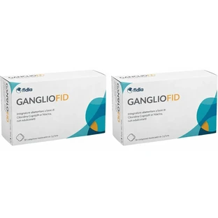 Ганглиофид, 2х30 жевательных таблеток, Fidia Farmaceutici