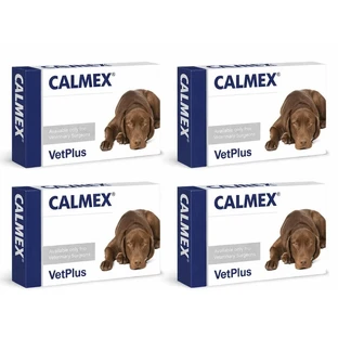 Успокаивающая добавка для собак Calmex, 4x10 таблеток, VetPlus