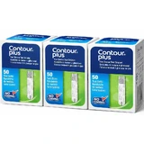 Тесты для определения уровня глюкозы в крови Contour Plus, 3x50 штук, Ascensia Diabetes Care