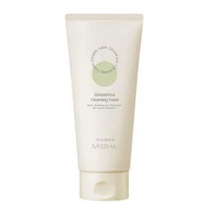 Пінка для вмивання обличчя з зеленим чаєм Creamy Latte, 172 мл, Missha