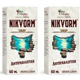 Сироп від кишкових паразитів Nikvorm Bio Vitality, 2х60 мл, Hisimo