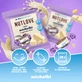 Allnutrition Nutlove Śnieżka Michałki Białe, конфеты с арахисом в белой глазури, без добавления сахара, 200 г