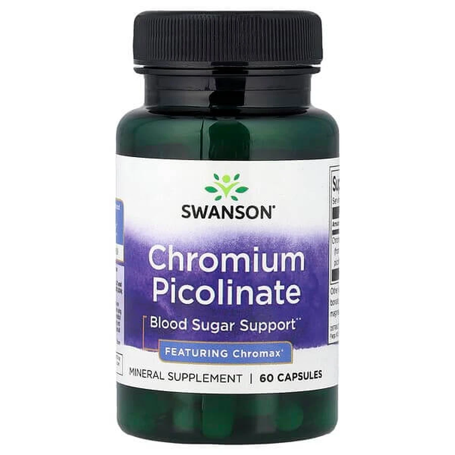 Chromium Picolinate Swanson 60 капсул: ціни та характеристики