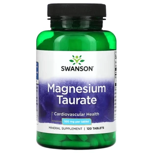 Magnesium Taurate 100 мг Swanson 120 таблеток