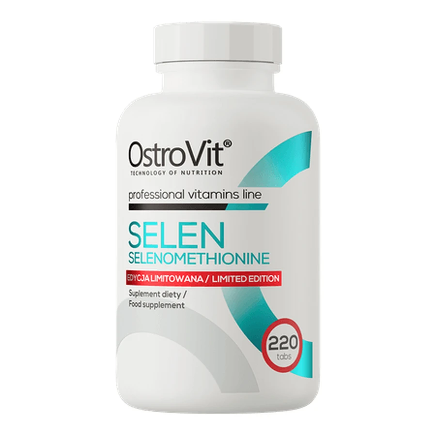 Selen Selenomethionine 200 мкг OstroVit 220 таблеток: цены и характеристики