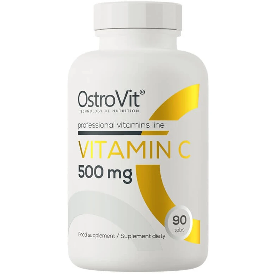 Vitamin C 500 мг OstroVit 90 таблеток: цены и характеристики